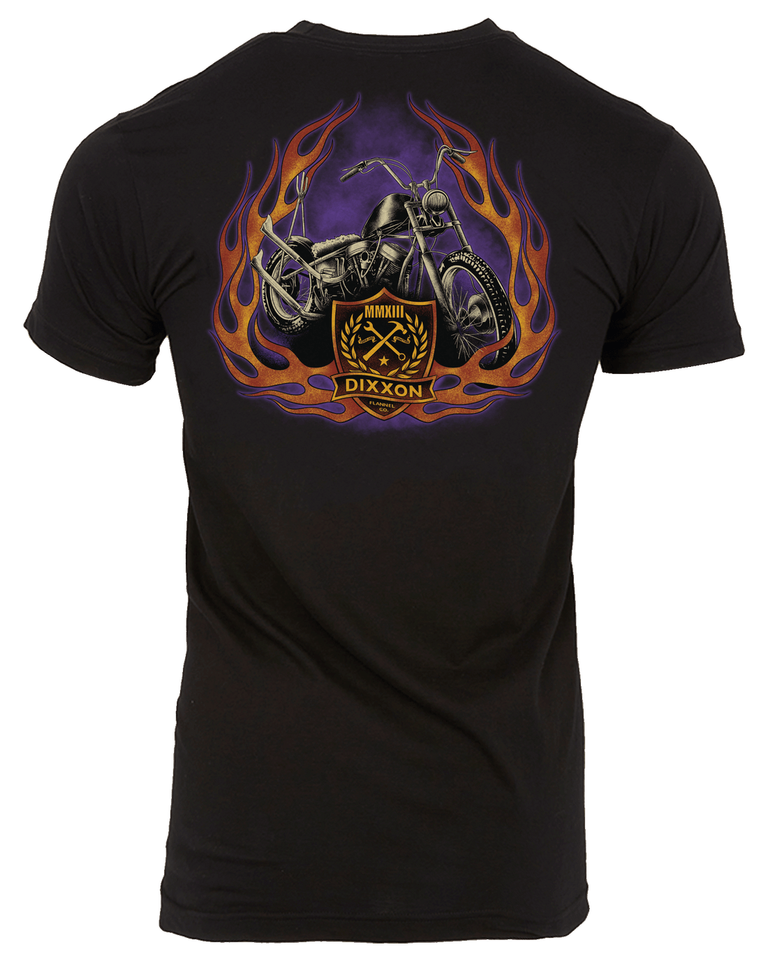 Fire Crest T-Shirt - Black