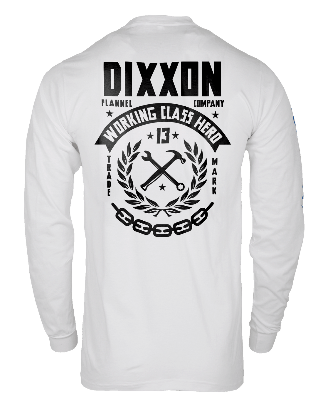 Weld Long Sleeve T-Shirt - White & Black
