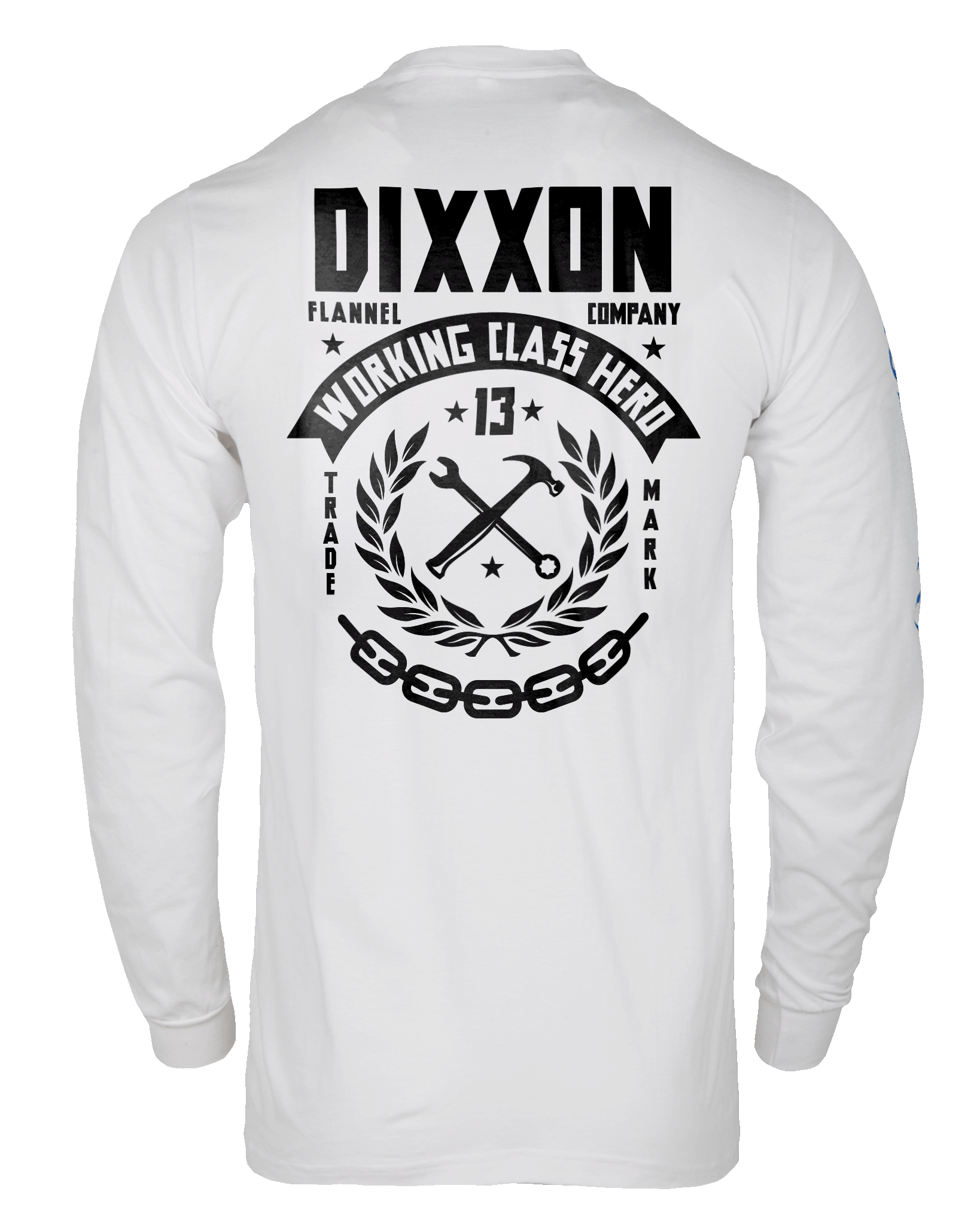 Weld Long Sleeve T-Shirt - White & Black